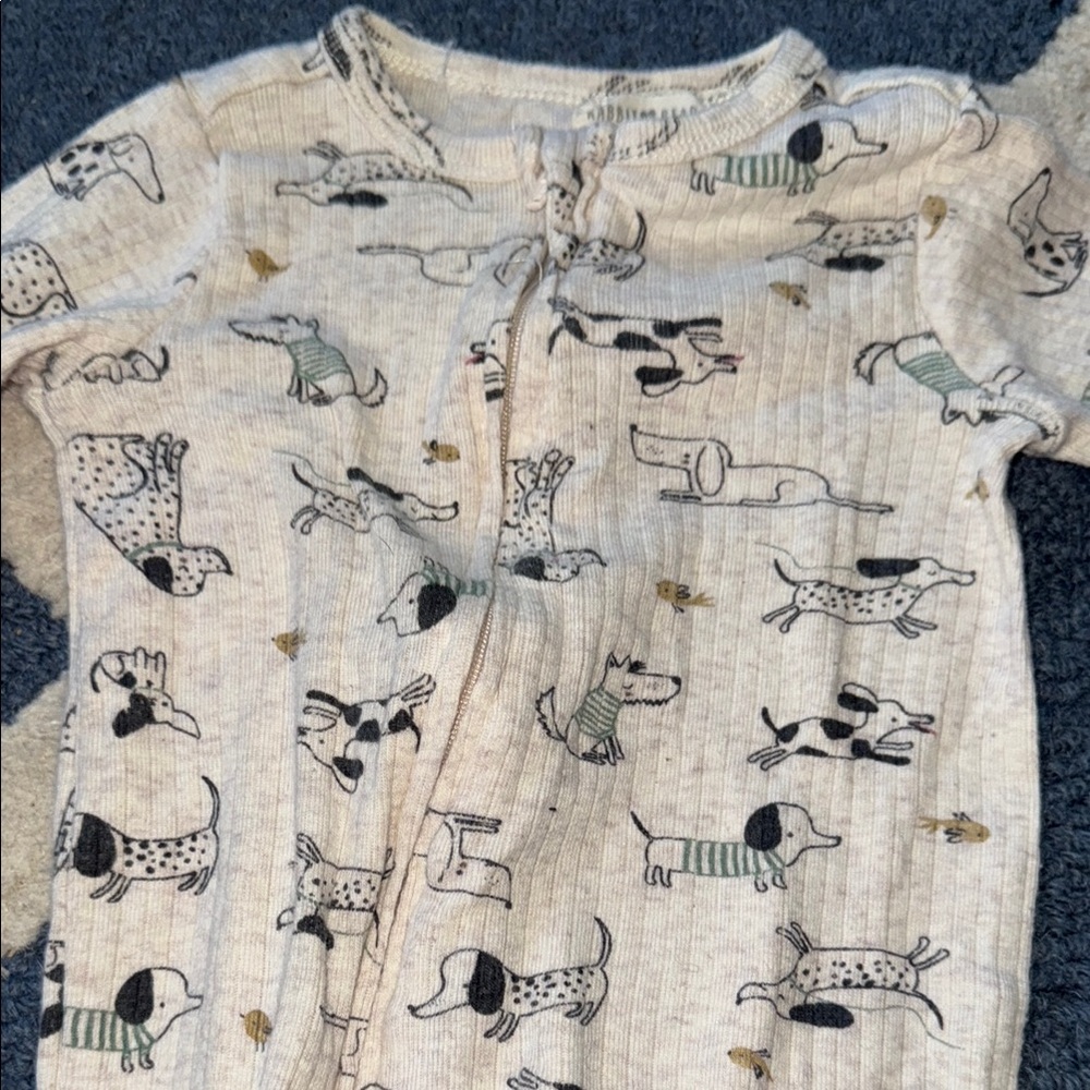Adorable Animal Print Kids Footie - Picture 3 of 5